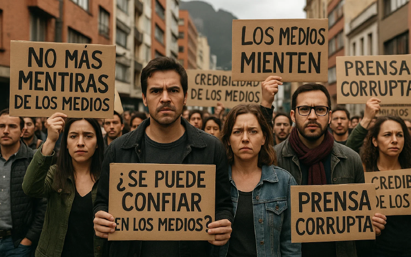 La credibilidad de los grandes medios en Colombia: ¿informan o influyen?