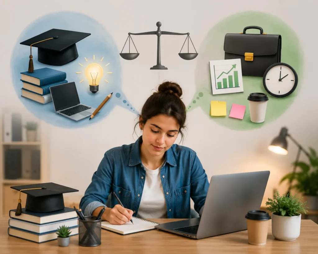 Puedo estudiar y trabajar al mismo tiempo en Colombia