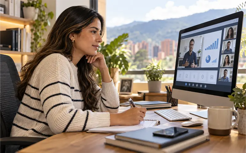 Upskilling y reskilling en Colombia: por qué las empresas que no forman a su gente hoy van a perder la carrera mañana